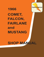 1966 Ford Mustang Service Manual