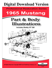 65 Mustang Part and Body Illustrations download pdf